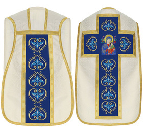 Marian Roman chasuble R450KN25