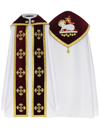 Gotische Pluviale K559ABC25h9