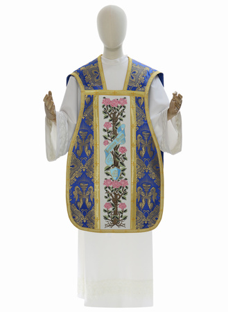 Marian Roman chasuble R473N60