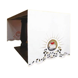 Mantel de altar con decoración sólo en los laterales AC3261024