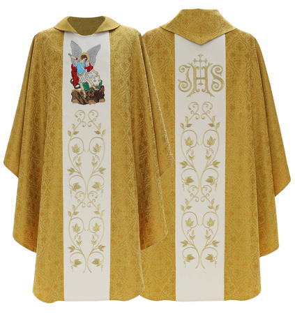 Gothic chasuble "Michael the Archangel" 718G16
