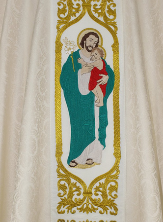 Gotische Kasel "Heiliger Josef" 658K25