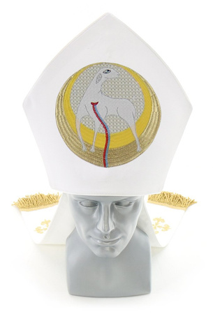 Mitre "Agnus Dei" M788B