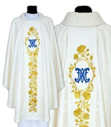 Chasuble gothique mariale 648K25