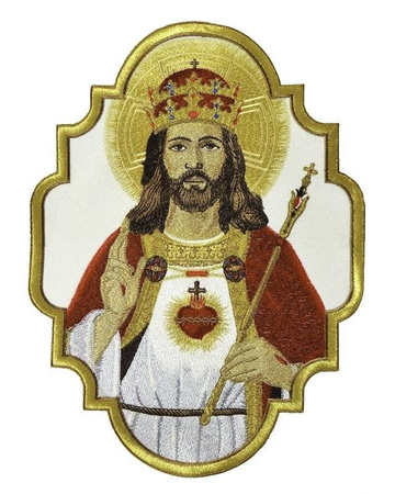 Aplique "Cristo Rey" AP406220
