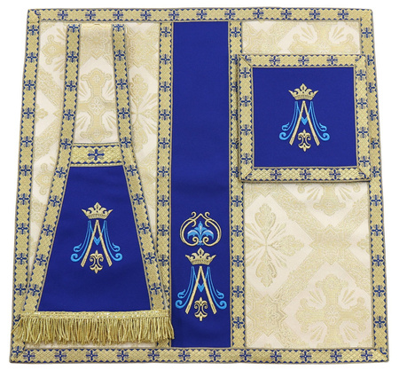 Casulla mariana San Felipe Neri F766KN50