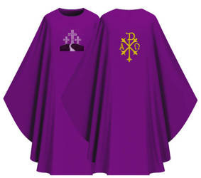 Gothic chasuble G436F