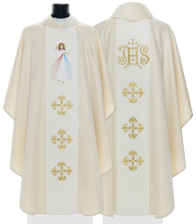 Gothic chasuble "Divine Mercy" 710GK54g