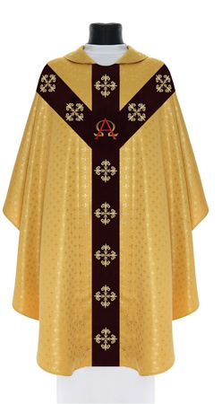 Casulla semigótica Y802AGC61