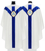 Marian semi-gothic chasuble GY205ASN54