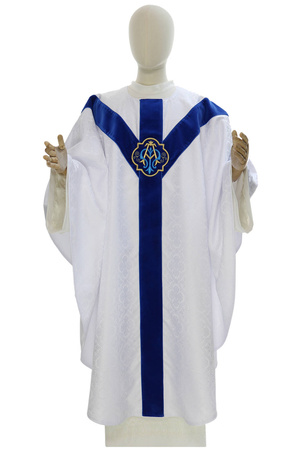 Chasuble semi-gothique mariale GY3ABN25