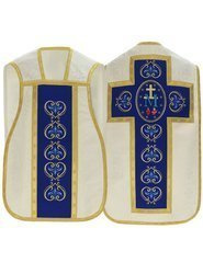 Casulla romana mariana R449KN25