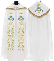 Capa pluvial gótica mariana K537B20f