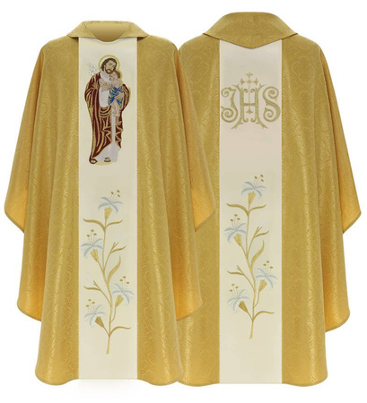 Chasuble gothique "Saint Joseph" 471GK25