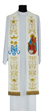 Marianische gotische Stola SH27K