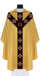 Chasuble semi-gothique Y802AGC61
