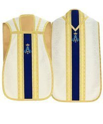Casulla romana mariana R767AKN25
