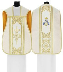 Casulla romana mariana RH11K25