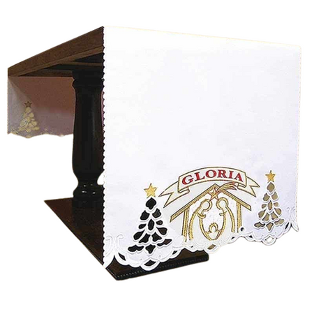 Mantel de altar con decoración sólo en los laterales AC326224