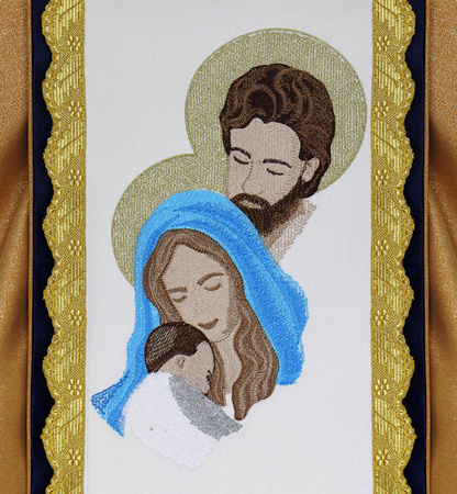 Casulla gótica "Navidad" 480GK63g
