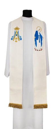Marian gothic stole "Our Lady of Grace" SH23B