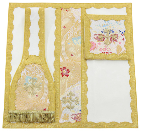 Bourse, manipule, voile de calice "Sagrada Familia" VMB844K26