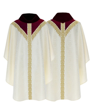 Semi-Gothic chasuble Y729AKC25g