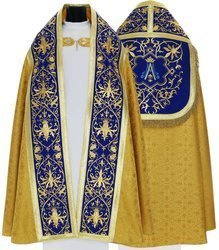 Chape romaine mariale  KT630GN16h22