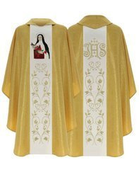 Gothic chasuble "St. Theresa of the Child Jesus" 463GK25