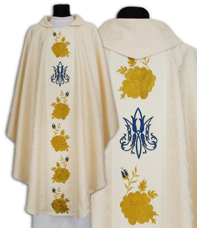 Marian gothic chasuble 636K25