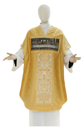 St. Philip Neri chasuble "Last Supper" F490GK25 