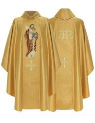 Casulla gótica "San José" 472G63g