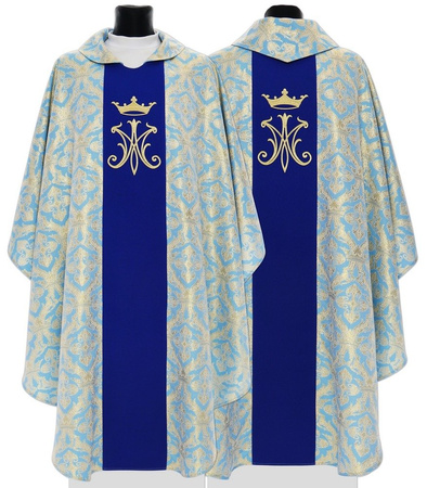 Casulla gótica mariana 600N55