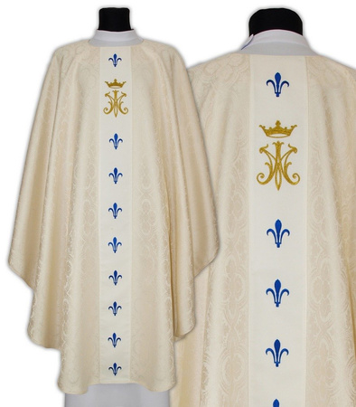 Marian gothic chasuble G659K25