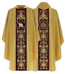 Casulla gótica 814AGC25