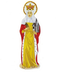 Applique "Saint Hedwig" AP408120