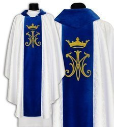 Marian gothic chasuble 600ABN25