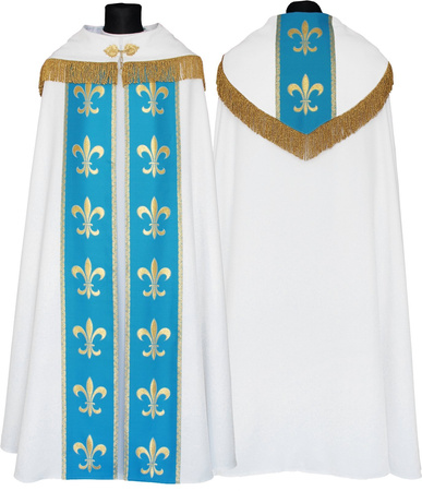 Capa de Asperges Gótica Mariana K086BNf