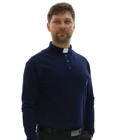 Camisa polo sacerdotal PDG