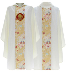 Chasuble gothique "Sagrada Familia" 844K26a