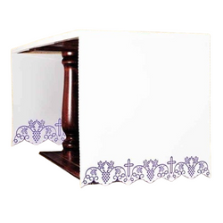Mantel de altar con decoración sólo en los laterales AC3272124