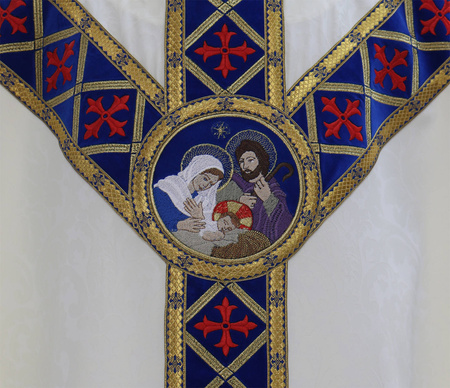 Semi-Gothic chasuble "Christmas" GY476AKN26