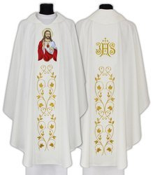 Gothic chasuble "Heart of Jesus" 731B