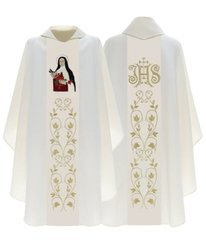 Gothic chasuble "St. Theresa of the Child Jesus" 463K