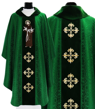 Gothic chasuble "Saint Francis" 406AZ25