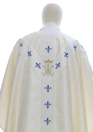 Marian semi-gothic chasuble GY659K25