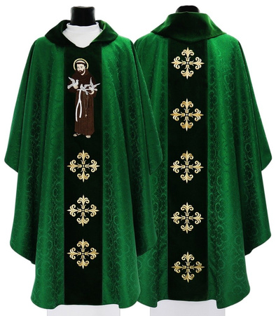 Gothic chasuble "Saint Francis" 406AZ25