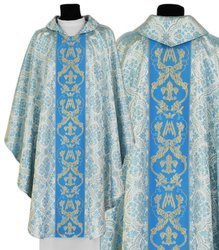 Chasuble gothique mariale 081N14