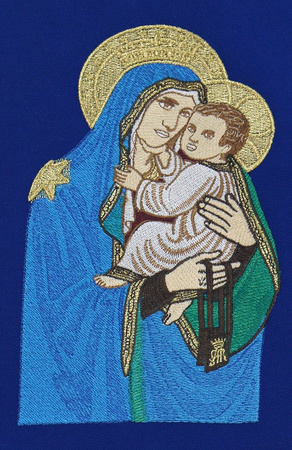 Casula gotica mariana 453BN25