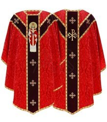 Semi-Gothic chasuble "Christ the King" GY805AC26